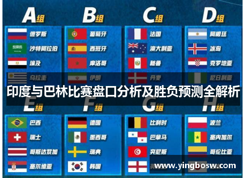 印度与巴林比赛盘口分析及胜负预测全解析