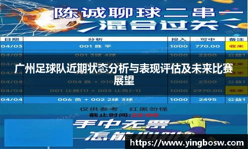 广州足球队近期状态分析与表现评估及未来比赛展望