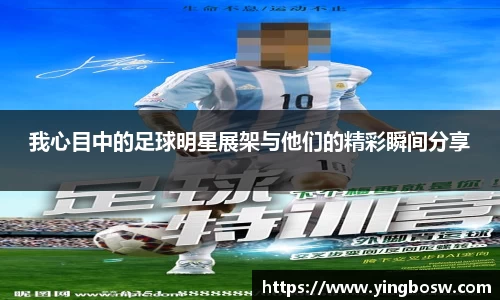 我心目中的足球明星展架与他们的精彩瞬间分享